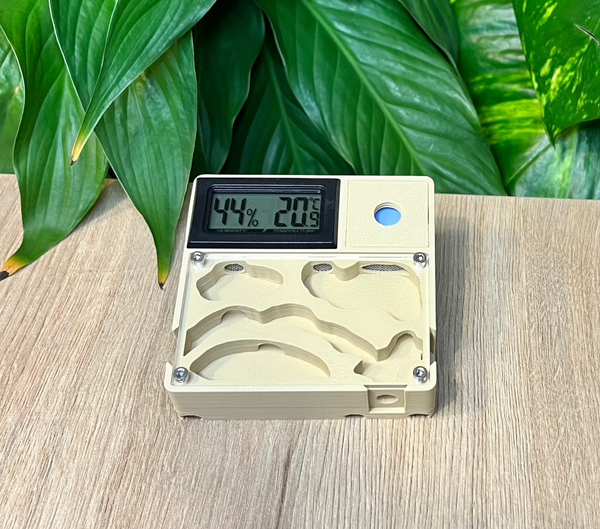 Nid 80x80 avec capteur et système d'hydratation - Design Nature La Petite Fourmi