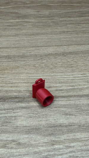 Porte de connexion raccord tuyau 10mm rouge pour nid fourmis La Petite Fourmi